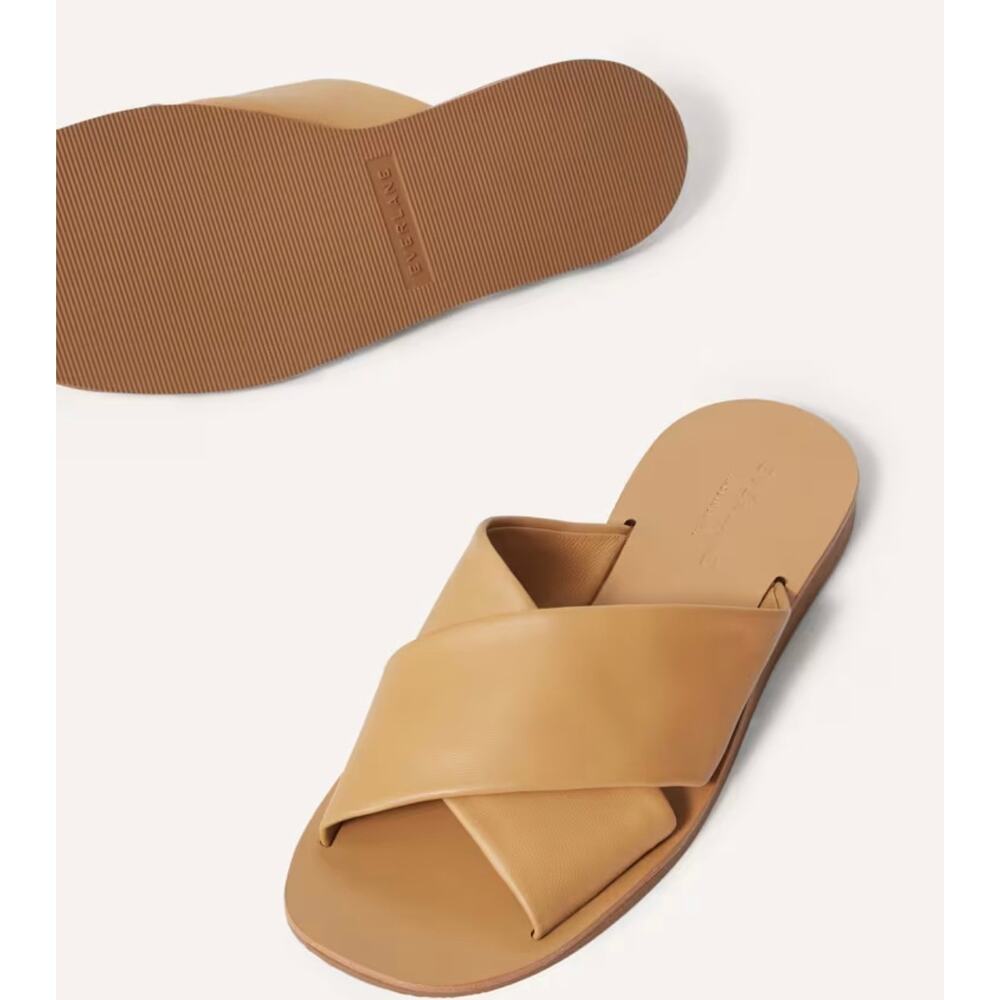Everlane The Day Crossover Sandal Taupe Size 9